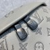 Louis Vuitton M46108 Gray Embossed Discovery Belt Bag