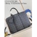 Louis Vuitton Voyage kleine aktetas M46457 zwarte bloem Porte-Documents Voyage PM Monogram Eclipse - Heren