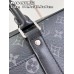 Louis Vuitton Maletín pequeño Voyage M46457 Flor negra Porte-Documents Voyage PM Monogram Eclipse - Hombre