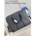 Louis Vuitton Voyage kis aktatáska M46457 fekete virág Porte-Documents Voyage PM Monogram Eclipse - Férfi