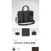 Louis Vuitton Voyage Small Briefcase M46457 Black Flower Porte-Documents Voyage PM Monogram Eclipse - Men