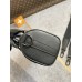 حقيبة وسادة جلدية كاملة من Louis Vuitton Keepall XS - Classic Black M80950