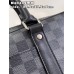 حقيبة Louis Vuitton Voyage الصغيرة N40445، قماش أسود شبكي، Porte-Documents Voyage PM Damier Graphite - للرجال