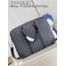 حقيبة Louis Vuitton Voyage الصغيرة N40445، قماش أسود شبكي، Porte-Documents Voyage PM Damier Graphite - للرجال