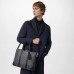 Маленький портфель Louis Vuitton Voyage N40445 Black Grid Porte-Documents Voyage PM Канва Damier Graphite - для мужчин