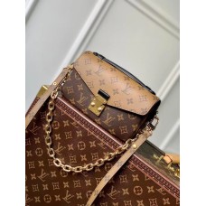 Louis Vuitton M46280 Yellow Flower LV Messenger Bag Small Pochette Métis East West Monogram M46279