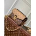 Louis Vuitton M46280 Bolsa mensageiro LV flor amarela pequena Pochette Métis East West Monograma M46279