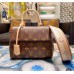 Bolsa Louis Vuitton CLUNY MM M46372 (correia preta)