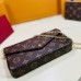 Louis Vuitton POCHETTEFelicie M61276 Verižna torbica 3 v 1-Classic, c