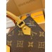 Louis Vuitton M81295 Premium Enhanced Edition Petit Sac Plat Bag Kanvas Monogram