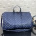 Louis Vuitton M45731 Keepall Bandoulière 50 Tas Monogram Shadow Leather