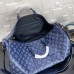 Louis Vuitton M45731 Keepall Bandoulière 50 Tasche Monogram Shadow Leder