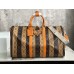 Louis Vuitton M45967 sárga csíkos Nigo Keepall Bandouliere 50