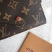 Louis Vuitton M41938 Lederbrieftasche Victorine Wallet Monogram Damen