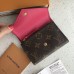 Louis Vuitton M41938 cartera de cuero Victorine Wallet Monogram Mujer