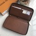 Louis Vuitton M60002 Leather Card Holder Zippy Organizer Wallet