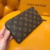 Louis Vuitton M60002 Tarjetero de cuero Cartera organizadora Zippy