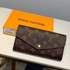 Cartera tipo sobre de lona con monograma Louis Vuitton M60531 - Cartera Sarah