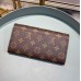 Louis Vuitton M60531 Кошелек-конверт из холста с монограммой - Кошелек Sarah