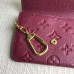 Louis Vuitton Monogram Empreinte Key Case M60633 Bolsa para chaves Monogram Empreinte Couro