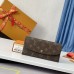 Dompet kanvas Louis Vuitton Emilie M60696