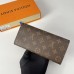 Dompet kanvas Louis Vuitton Emilie M60696