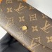 Louis Vuitton Emilie canvas portemonnee M60696