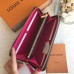 Louis Vuitton M60742 Tempat Kartu Koin Kulit Dompet Clémence Kanvas Monogram