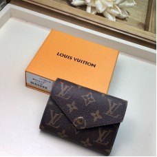 Louis Vuitton M62472 monogram canvas portemonnee Victorine portemonnee monogram dames kleine lederwaren