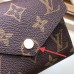 Louis Vuitton M62472 Холщовый кошелек для монет с монограммой Викторинский кошелек с монограммой Женские небольшие изделия из кожи