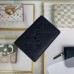 Louis Vuitton M62899 Black Monogram Shadow Calfskin Pocket Wallet Pocket Organizer Monogram Shadow