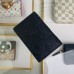 Louis Vuitton M62899 Črna Monogram Shadow Telečja žepna denarnica Pocket Organizator Monogram Shadow