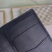 Louis Vuitton M62899 Black Monogram Shadow Calfskin Pocket Wallet Pocket Organizer Monogram Shadow