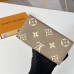 Louis Vuitton M80496 Monograma Empreinte de dois tons com zíper na parede Carteira Sarah Bicolor Monograma Empreinte Couro