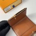 Компактный кошелек Louis Vuitton M81393 Pont 9 из шелковистой яловой кожи унисекс LV Natural Tan Canvas из яловой кожи