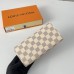 Louis Vuitton N41625 Dompet Emilie Kanvas Damier Azur