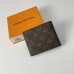 Louis Vuitton N60053 Dompet Cek Amerigo Brown DOMPET AMERIGO Kanvas Grafit Damier