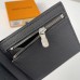 Louis Vuitton N60053 Dompet Cek Amerigo Brown DOMPET AMERIGO Kanvas Grafit Damier