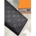 Dompet Kulit Lembut Louis Vuitton N63010 - Dompet Brazza Damier Infini Leathe