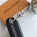 Louis Vuitton N63077 Tarjetero de cuero Organizador Zippy Lona Damier Graphite