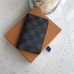 Louis Vuitton N63143 24K Five Money Карманный органайзер для денег Damier Графитовый холст