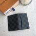 Louis Vuitton N63143 24K Five Money Карманный органайзер для денег Damier Графитовый холст